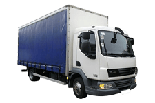 Truck Hire Nottingham - 7.5 Tonne Curtain Side Truck - Truck hire Nottingham