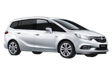 Truck Hire Nottingham - Vauxhall Zafira 7-Seater - Minibus hire Nottingham